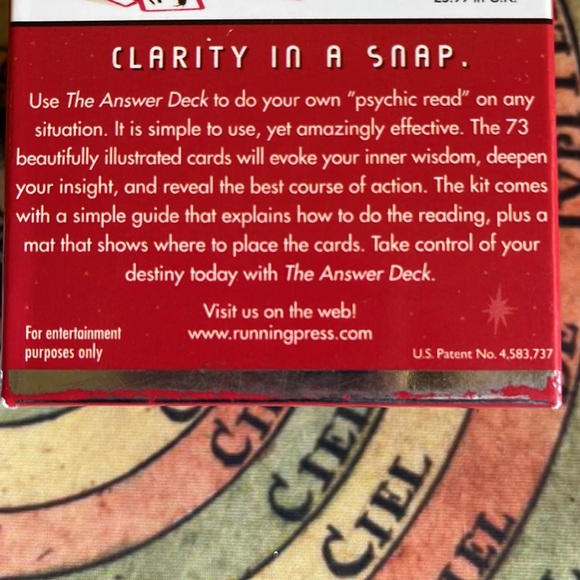Vintage Answer Deck🌈✨ - Picture 2 of 2